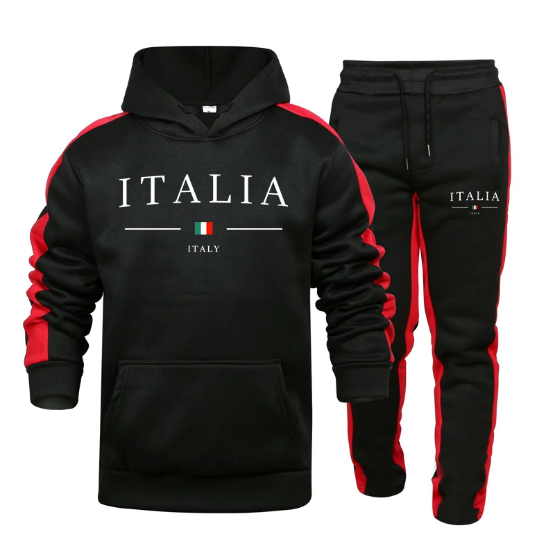 Men's Tracksuit 2 Pcs Sets Fas - огляд і ціна Street Fashion Casual