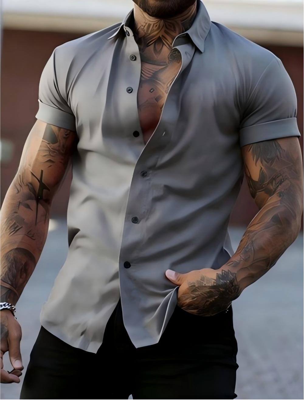 2025 Summer Men's Short Sleeve - огляд і ціна Street Fashion Shanghai