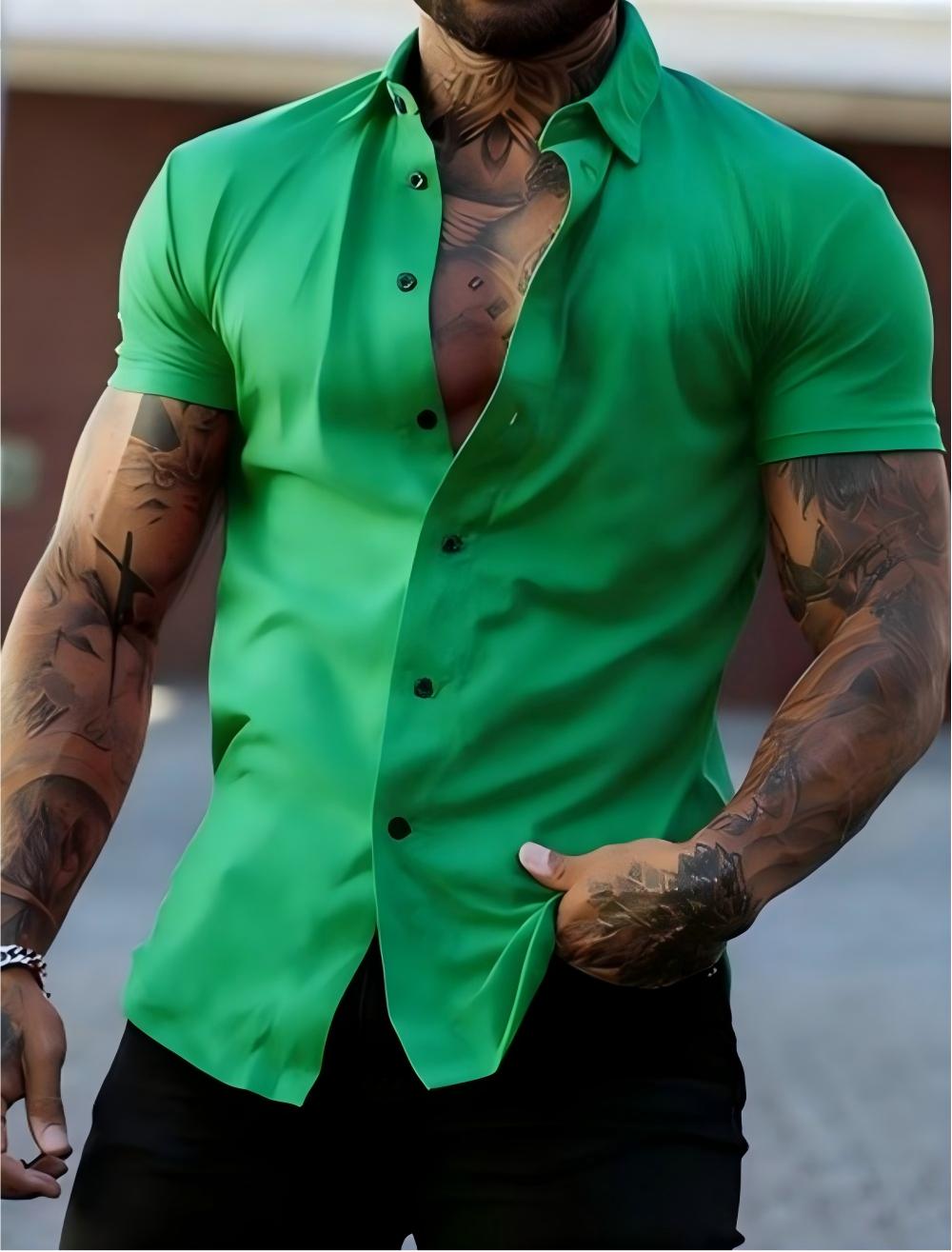 2025 Summer Men's Short Sleeve - огляд і ціна Street Fashion Shanghai