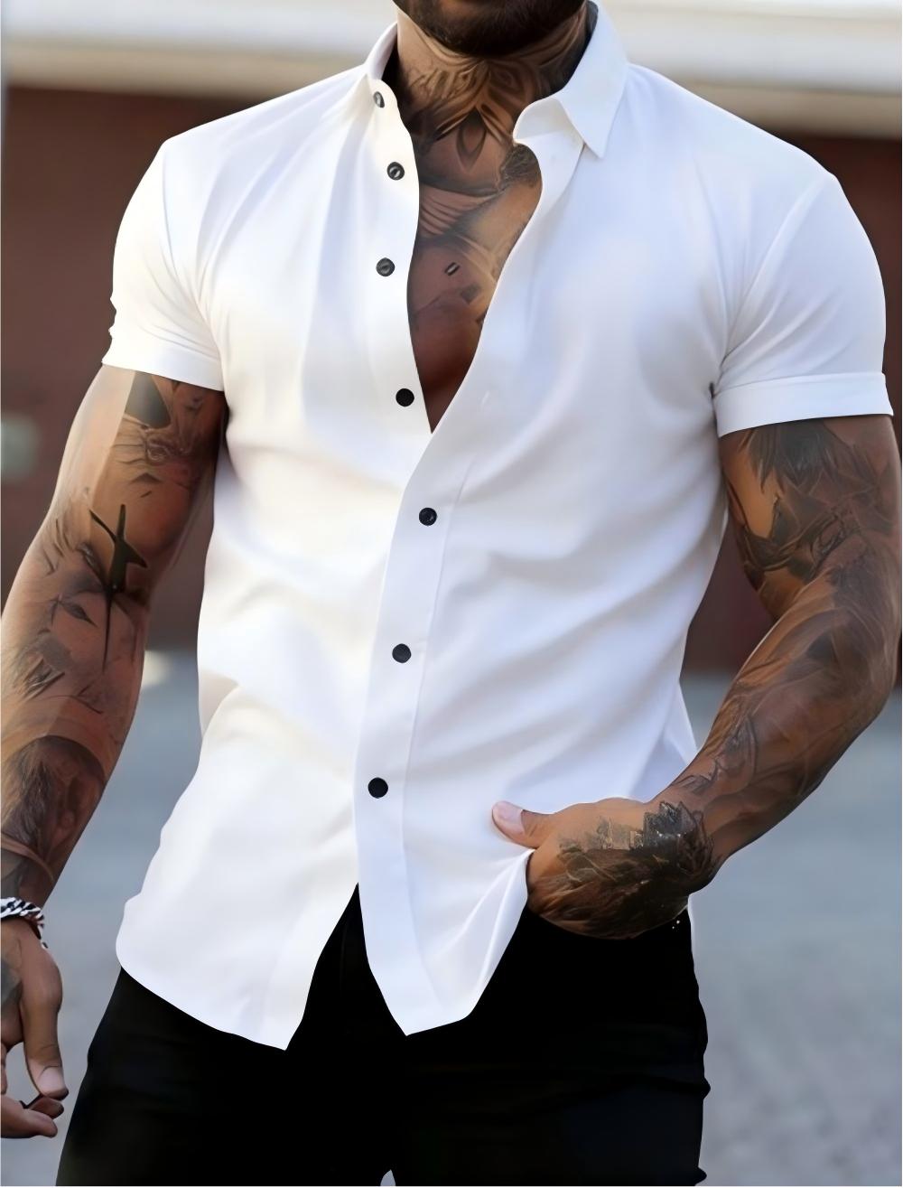 2025 Summer Men's Short Sleeve - огляд і ціна Street Fashion Shanghai