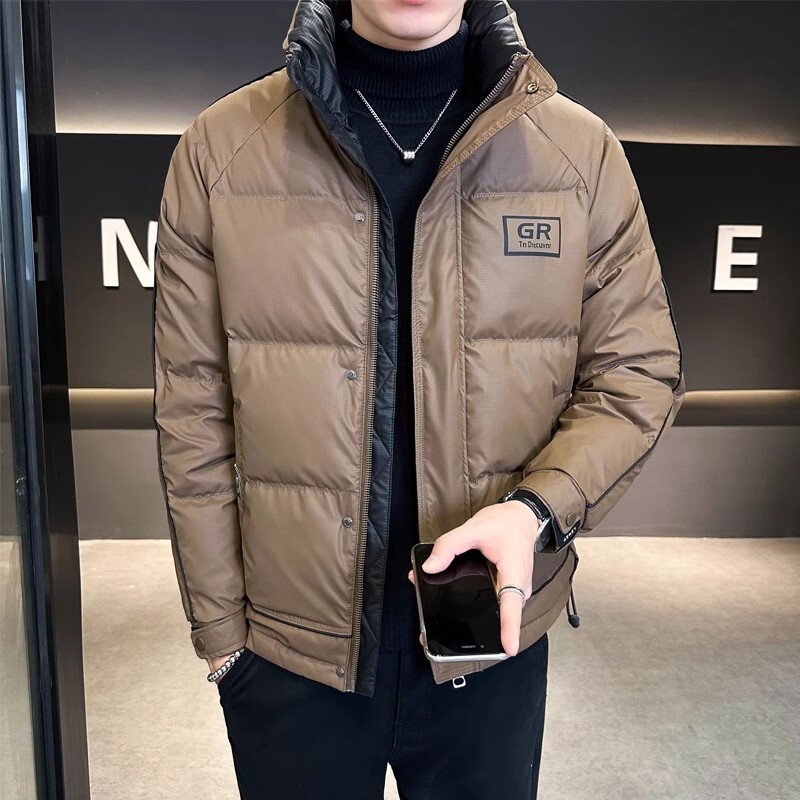 Fall Winter Men's White Duck D - огляд і ціна Street Fashion Jacket Men