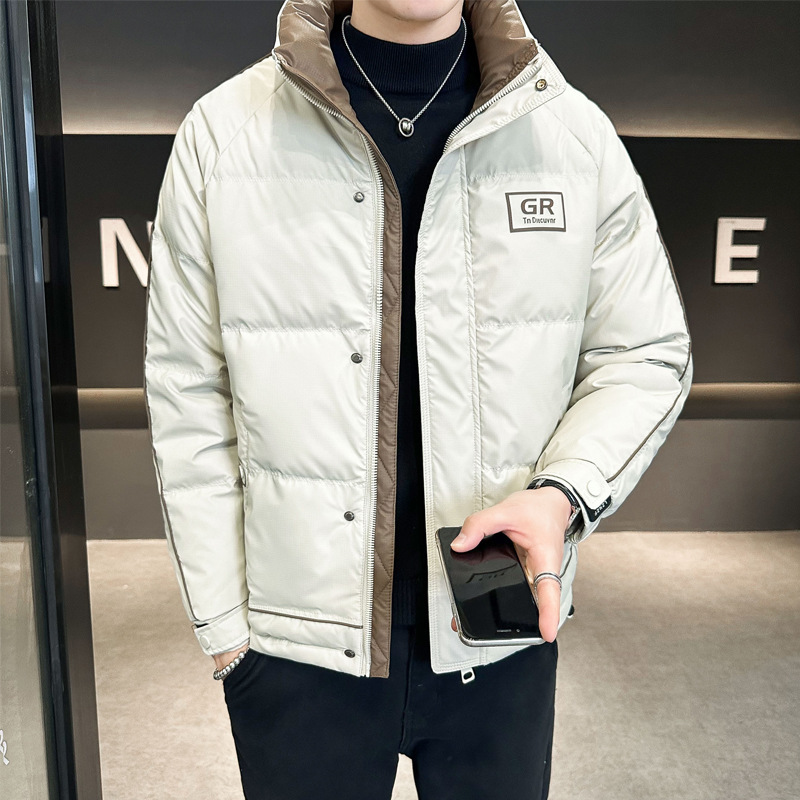 Fall Winter Men's White Duck D - огляд і ціна Street Fashion Jacket Men