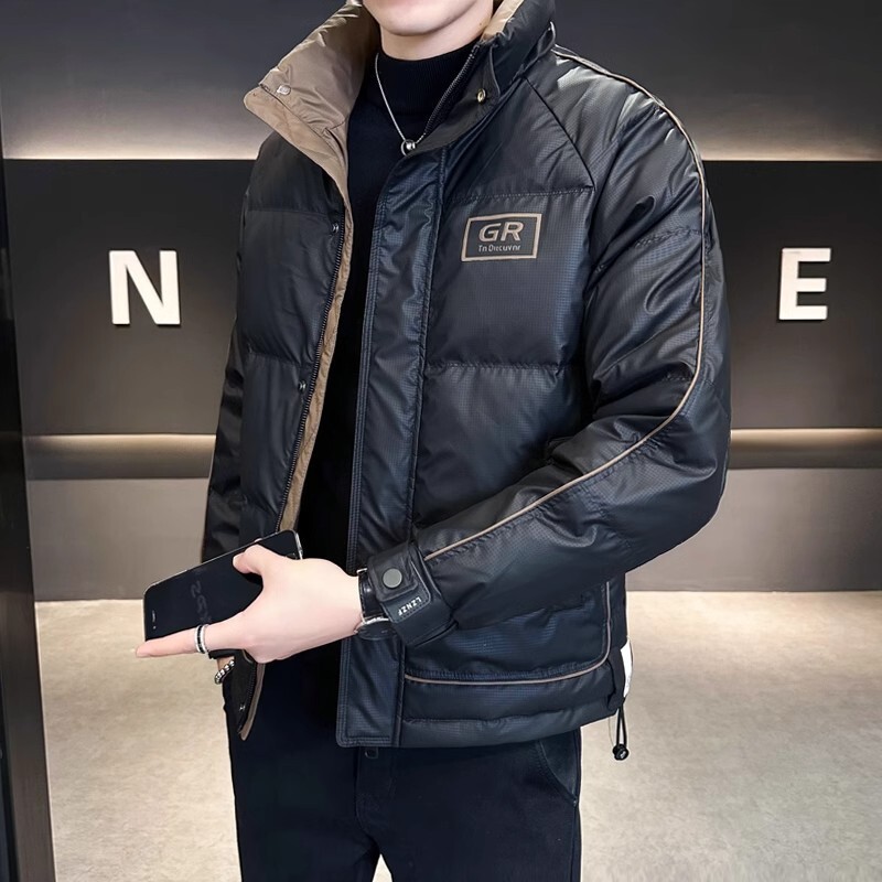 Fall Winter Men's White Duck D - огляд і ціна Street Fashion Jacket Men