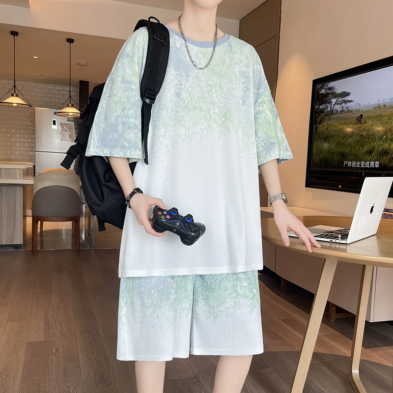 【Top 5-Point Pants】Men's T-Shi - огляд і ціна Street Fashion Casual