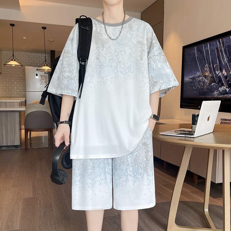 【Top 5-Point Pants】Men's T-Shi - огляд і ціна Street Fashion Casual