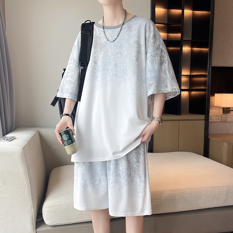 【Top 5-Point Pants】Men's T-Shi - огляд і ціна Street Fashion Casual
