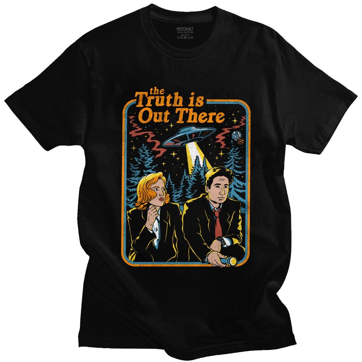 Vintage The X Files Alien Tshi - огляд і ціна Street Fashion Types